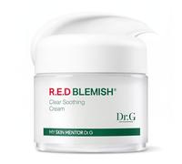 Dr.G R.E.D. Blemish Clear Soothing Face Cream, 2.36 fl oz | Centella Asiatica Moisturizer for Lightweight, Long-Lasting Hydration, Korean Skincare for All Skin Types