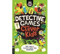 Dr Gareth Moore Detective Games for Clever Kids® Paperback Book Dr Gareth Moore Multicolor