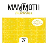 Dr Gareth Moore Mammoth Book of Sudoku 2 Paperback Dr Gareth Moore Multicolor