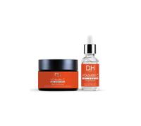 Dr H Women's Anti-Ageing Vitamin C Facial Serum 30ml + Vitamin C Anti-Ageing Night Moisturiser 60ml in White Dr H White