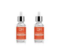 Dr H Anti-Ageing Vitamin C Facial Serum 30Ml X 2 Duo Set In White White One Size