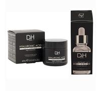 DR H HYALURONIC ACID Anti-Ageing Night Moisturiser60ML & DR H HYALURONIC ACID Facial Serum 30ML Skincare Kit - Powerful Anti-Aging Skincare Set with Hyaluronic Acid, GLUCONOLACTONE and Glycerin