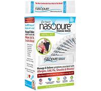 DR HANA'S NASOPURE The Nicer Neti Potâ€ | Refill Kit | 40 Buffered Salt Packets | Allergy and Congestion Relief Nasal Wash