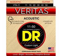 DR Handmade Veritas Phosphor Bronze 11-52 Custom Light Acoustic Guitar Strings