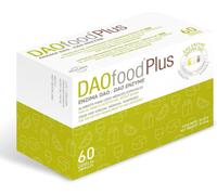 DAOfood Plus - for The Dietary Management of DAO Deficiency - 60 EFICAPS Capsules with Gastro-Resistant Tablets - DAO Enzyme, Quercetin and Vitamin C