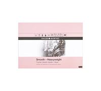 Daler Rowney Drawing Paper Pad Smooth A2 220gsm Heavyweight Acid-free Glued 25 Natural White Sheets