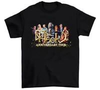 Dr.Hook Band 50th Anniversary Vintage Style Unsiex T-Shirt Black