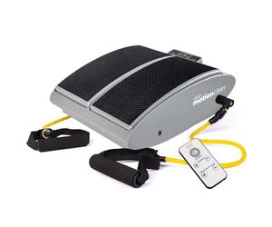 DR-HO'S MotionCiser FIT Foot & Leg Massager - Circulation Support for Aching Legs & Feet - Includes Exercise Bands - Adjustable Walking Simulation & Vibrational Massage with Heat