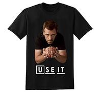 Dr House MD Mens T-Shirt Unisex Graphic Black Tee Shirt M