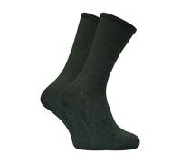 2 Pairs Coolmax Lightweight Hiking Socks for Walking Boots Dr Hunter Bottle Green 6-8.5