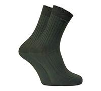 Dr Hunter 2 Pack Mens 100% Cotton Hiking Boot Socks - DHB - 12-14 UK