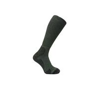Dr Hunter Men's 1 Pack Extra Wide Knee High Merino Wool Hiking Socks in Green | Size: 6-8.5 Dr Hunter Green 6-8.5