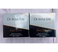 Dr Irena Eris 2x 50ml FACE ZONE Black Mud Mask Detoxifying Revitalising