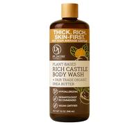 Dr. Jacobs Naturals Pure Castile Liquid Soap - No Palm Oil and NON-GMO - Natural Face and Body Wash, 32 oz. - Free of Parabens, Sulfates, Synthetics, Gltuen, Shea Butter 32 oz.
