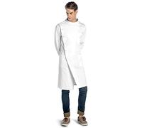 Dr. James Premium Howie Style Unisex Lab Coat for Men & Women, Cuffed Sleeves, Classic Fit, Snap Closing, 43" Length (XS (Men XS/Women S))