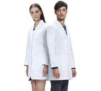 Dr. James Student Lab Coat for Men and Women, Multiple Pockets, Tailored Fit, Stud Closing, 35" Length (3XL (Men 3XL / Women 4XL))