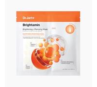 Dr.Jart+ Brightamin Plumping Mask - Revitalizing Vitamin Complex Sheet Mask for Brightening and Firming, 5 Sheets(Chinese version)