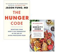 Dr Jason Fung Collection 2 Books Set (The Hunger Code & The Obesity Code Cookbook)