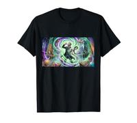 Dr Jekyll and Mr Hyde Split Face Horror Transformation Value Graphic T-Shirt