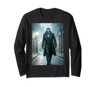 Dr Jekyll & Mr Hyde, Victorian London, Dual Personality Long Sleeve T-Shirt