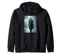 Dr Jekyll & Mr Hyde, Victorian London, dual personality Zip Hoodie
