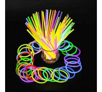 Dr.JIEER 40 pack Glow Sticks Party Packs, Premium Neon Glowsticks -Neon Glow Stick Pack for Party Birthday Concert