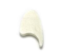 Dr. Jill's Foot Pads, YJ44-9070, Toe Separator Pad 1/4" Foam (50 Pack) with Tail
