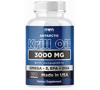 Dr. JOEL'S MOM NUTRIX Antarctic Krill Oil Supplement - 150 Softgels - High Absorption EPA, DHA, Astaxanthin & Phospholipid - No Fishy Aftertaste Like Fish Oil - Made in USA