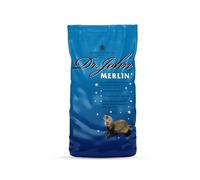 Dr John Merlin Complete Chicken and Rice Ferret Food 10kg - Complete Nutrition for Ferrets with Omega-6 and 3