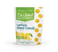 Dr. John's Healthy Sweets Sugar Free Hard Candies Lemon 3.85 Ounce