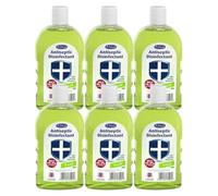 Dr Johnson Antiseptic Disinfectant 500ml x 6 - Fresh Fragrance, Multi-Purpose Solution for Household & Personal Use with Welari Thank You Card | (6 Pack)