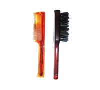DR K SOAP COMPANY Set Comb/Brush And Mustache 41485