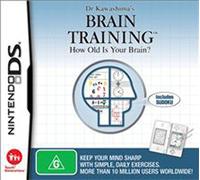 Dr Kawashima's Brain Training (Nintendo DS 2006) New Video Game Amazing Value