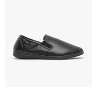 Dr Keller Dr Christof Mens Black Slipper - Size 9 UK - Black