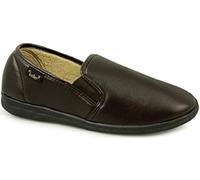 Dr Keller CHRISTOF Mens Slippers Brown - UK 10