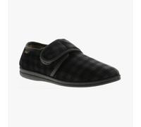Dr Keller DARREN VELC Mens Touch Fasten Slippers Grey - UK 7
