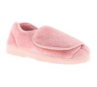 Dr Keller & Dunlop Womens Slippers Ladies Orthopaedic Wide Fit Warm Lined Shoes Winter Slipper Adjustable Touch Fastening Slip On Comfy Warm Lined Classic Soft Mule Closed Toe Fluffy Casual Shu