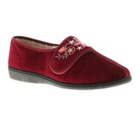 Dr Keller & Dunlop Womens Slippers Ladies Orthopaedic Wide Fit Warm Lined Shoes Winter Slipper Adjustable Touch Fastening Slip On Comfy Warm Lined Classic Soft Mule Closed Toe Fluffy Casual Shu