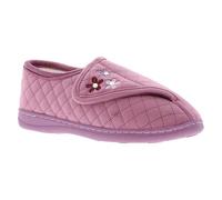 Dr Keller & Dunlop Womens Slippers Ladies Orthopaedic Wide Fit Warm Lined Shoes Winter Slipper Adjustable Touch Fastening Slip On Comfy Warm Lined Classic Soft Mule Closed Toe Fluffy Casual Shu