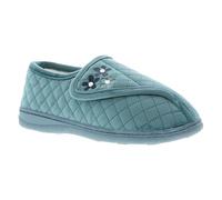Dr Keller & Dunlop Womens Slippers Ladies Orthopaedic Wide Fit Warm Lined Shoes Winter Slipper Adjustable Touch Fastening Slip On Comfy Warm Lined Classic Soft Mule Closed Toe Fluffy Casual Shu