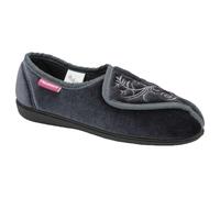 Dr Keller & Dunlop Womens Slippers Ladies Orthopaedic Wide Fit Warm Lined Shoes Winter Slipper Adjustable Touch Fastening Slip On Comfy Warm Lined Classic Soft Mule Closed Toe Fluffy Casual Shu