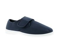 Dr Keller Ernie Mens Canvas Shoes Navy, 10