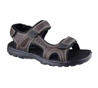 Dr Keller Mens Comfort Walking Summer Sandals Casual Trekking Outdoor Beach Touch Fasten Shoes (Brown, UK Footwear Size System, Adult, Men, Numeric, Medium, 10)