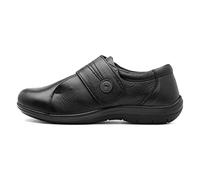 Dr Keller Rita Womens Black Leather Shoe - Size 6 UK - Black