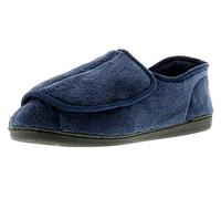 Dr Keller Velvit 2 Con Mens Moccasin & Full Slippers Navy 9 UK