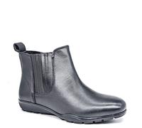 Dr Keller Women's Anna Leather Chelsea Boots in Black | Size: 5 Dr Keller Black 5