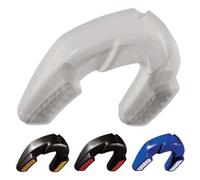 Dr Knox Professional Level Sports Gum Shield Dual Layer Mouth Guard for Superior Protection Boxing, Martial Arts, MMA, Muay Thai, Karate, Judo, Rugby, Hockey and All Contact Sports (Clear) 12 Years+