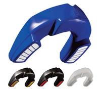 Dr Knox Sports Professional Level Gum Shield Dual Layer Mouth Guard for Superior Protection Boxing, Martial Arts, MMA, Muay Thai, Karate, Judo, Rugby and All Contact Sports (Blue/White) 12 Years+