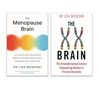 Dr. Lisa Mosconi 2 Books Collection Set (The XX Brain & The Menopause Brain)