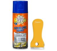 Dr Magic Oven and Grill Cleaner (1X 390 ml) + Oven Cleaning Tool with 10 Spare Units